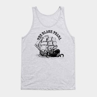 The Black Pearl Pirate Ship & Sea Monster Tank Top